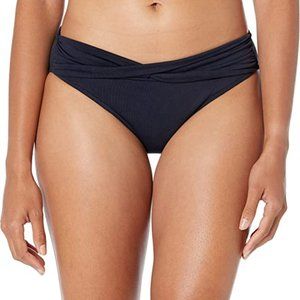 Seafolly Twist Band Hipster Bikini Bottom Black AUS 8/CAN 6/US 4